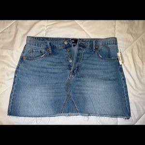 Aeropostale Blue Mini Jean Skirt